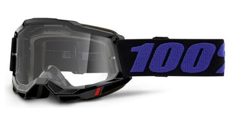 Masque 100 accuri 2 noir bleu verres transparents