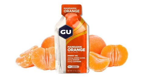 Gu energy gel mandarino flavor