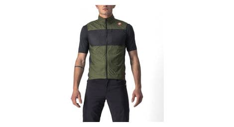 Gilet castelli unlimited puffy kaki gris