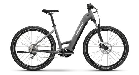 Haibike trekking 4 low cross shimano deore 10v 27.5'' 720wh grau 2023 trekking e-bike