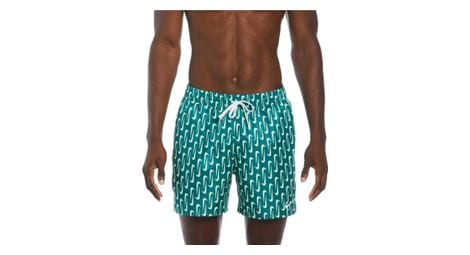 Pantalón corto de natación nike swoosh verde
