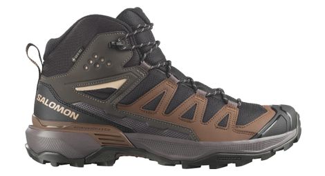 Chaussures de Randonnée Salomon X Ultra 360 Mid GTX Noir/Marron Homme