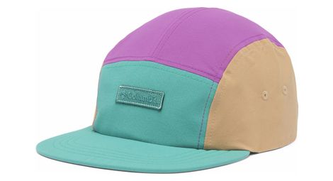 Gorra columbia creek side 5 azul/beige/rosa unisex