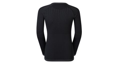 Performance Warm Langarmshirt Schwarz Kinder