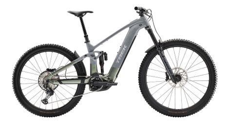 Vtt électrique tout-suspendu trek rail+ 9.7 12v 800wh bosch 100 nm mx (29/27.5) gris/vert gén. 5