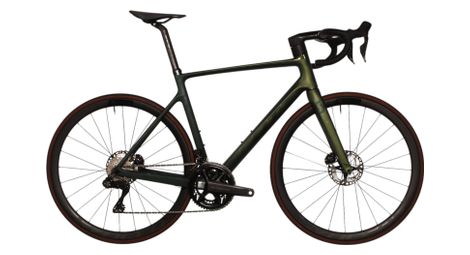 Bici da strada scott addict rc 15 shimano ultégra di2 12v komodo green 2023 - prodotto ricondizionato