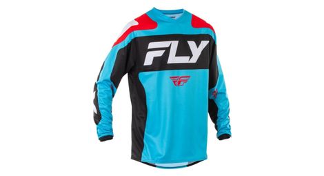 Maillot manches longues Fly Racing F-16 Bleu/Rouge/Noir