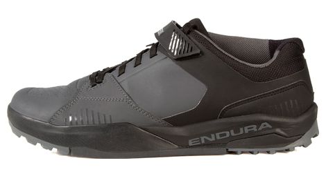 Scarpe mtb endura mt500 burner flat pedal grigio / nero