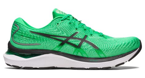 Chaussures de Running Asics Gel Cumulus 24 Vert Noir