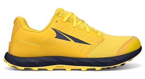 Chaussures de trail running altra superior 5 jaune noir