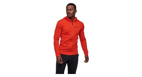 Veste polaire black diamond coefficient orange