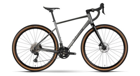 raymon territ pro gravel bike shimano grx 11s 700 mm grey black 2026