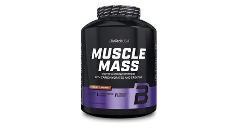 Muscle Mass (4kg) - Biotech Usa - Fraise - Gainers