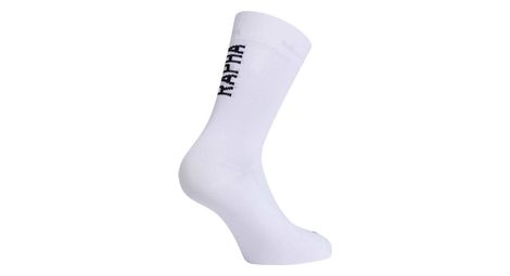 Chaussettes rapha pro team ii regular blanc/noir