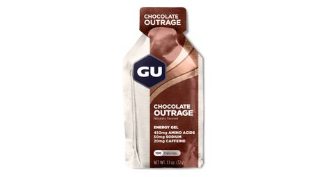 Gu gel energetique energy chocolat intense 32g