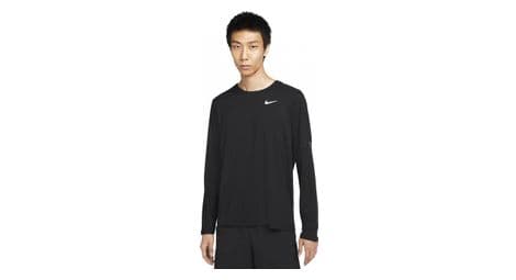 Maglia a maniche lunghe nike dri-fit element nera