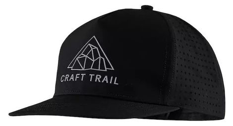 Casquette trucker craft ctm distance tech noir argenté