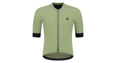 Maillot manches courtes rogelli signature vert homme