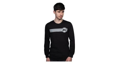 T-shirt l/s staystrong icon stripe black