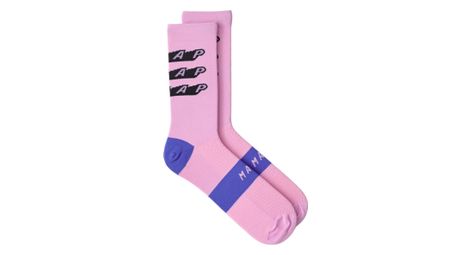 Chaussettes maap evade x rose pâle