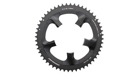 5BRA D.110 PLATO CARRETERA PARA SHIMANO ULTEGRA 6750 STRONGLIGHT 52DTS EXTERNO NEGRO CT2 10V.