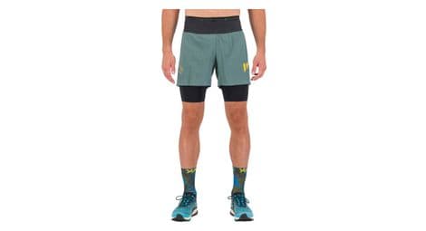 Karpos cengia 3-in-1 shorts grijs/zwart