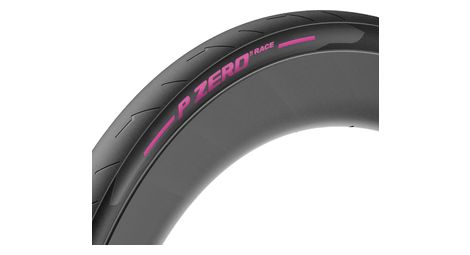 Neumático de carretera pirellip zero race 700 mm tubetype soft techbelt smartevo edition fuschia pink