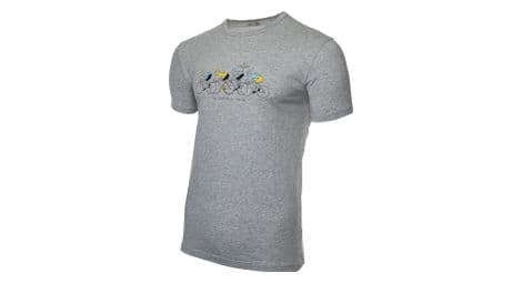 T-shirt lebram x sports d'époque seigneurs de l'anneau gris chiné