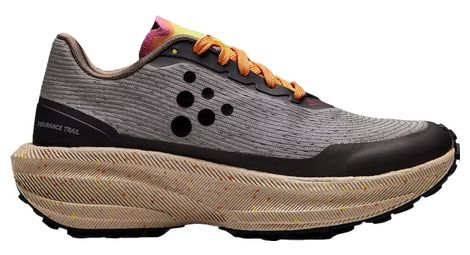 Zapatillas craft endurance trail mujer gris/gris oscuro 38