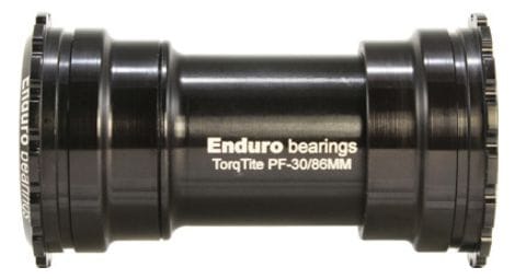 Boîtier de pédalier enduro bearings torqtite bb a/c ss-bb386-gxp-black