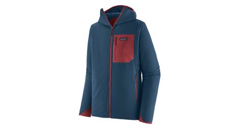 Polaire patagonia r2 techface hoody homme bleu