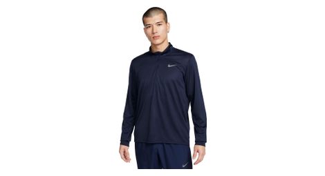 Canotta da uomo nike pacer blue 1/2 zip