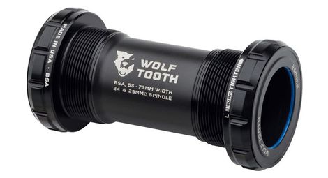 Boîtier de Pédalier Wolf Tooth BSA DUB 68/73mm Noir