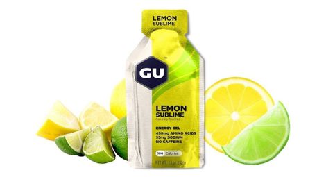 Gu energy gel lemon gusto intenso