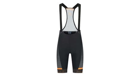 Cuissard velo avec bretelless rogelli hero ii - homme - orange/gris/noir