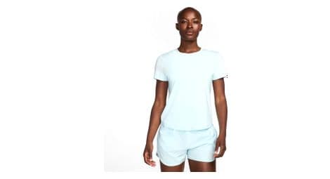 Maillot manches courtes nike one bleu pâle femme