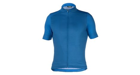 Maillot manches courtes mavic cosmic pro graphic bleu