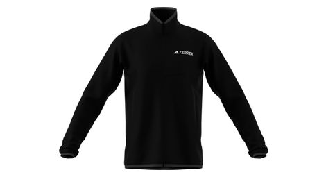 Adidas terrex xperior climawarm fleece giacca nero uomo