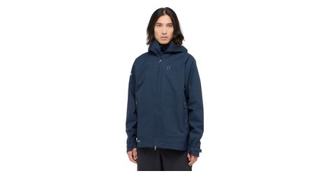 Veste imperméable à capuche haglöfs l.i.m airak gtx bleu homme