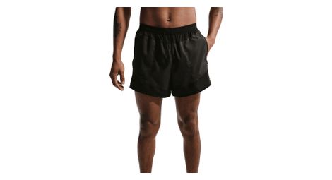 Pantalones cortos Nike Stride Plus 5in negros para hombre