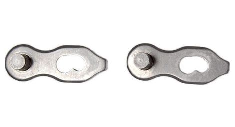 Eltin pack attaches rapides chaine 9 vitesses argent