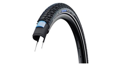 Pneu Schwalbe Marathon Plus Tour 26" Tubetype Rigide SmartGuard Addix E-Bike 50 Noir Réféchissant