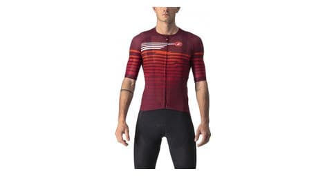 Maillot manches courtes castelli climber's 3.0 sl rouge