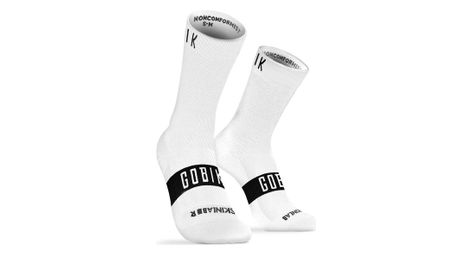 Chaussettes velo pure white
