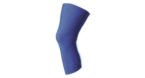 Genouillère lycra vélo bleu roy l-xl