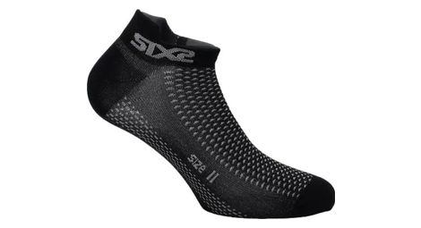 Chaussettes sixs noir fant 2 carbone
