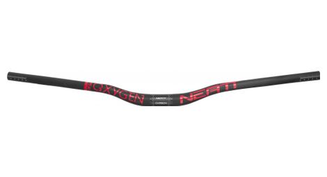 Ordentlicher Carbon Oxygen 780 mm 31.8 mm Lenker Schwarz / Rot