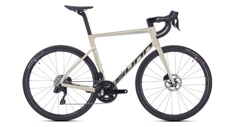 Vélo de route sunn asphalt s2 shimano 105 12v 700 mm beige