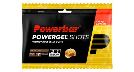 Gommes énergétiques powerbar powergel shots cola - 60g