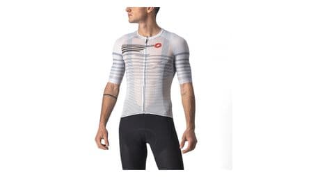 Maillot manches courtes castelli climber's 3.0 sl gris